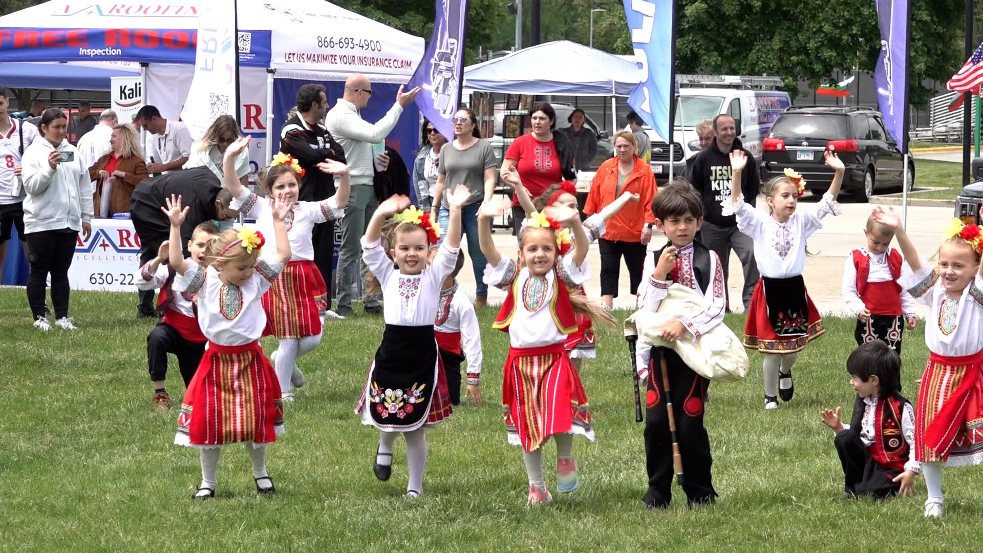 Fourth Bulgarian Parade in Chicago in Celebration of May 24th